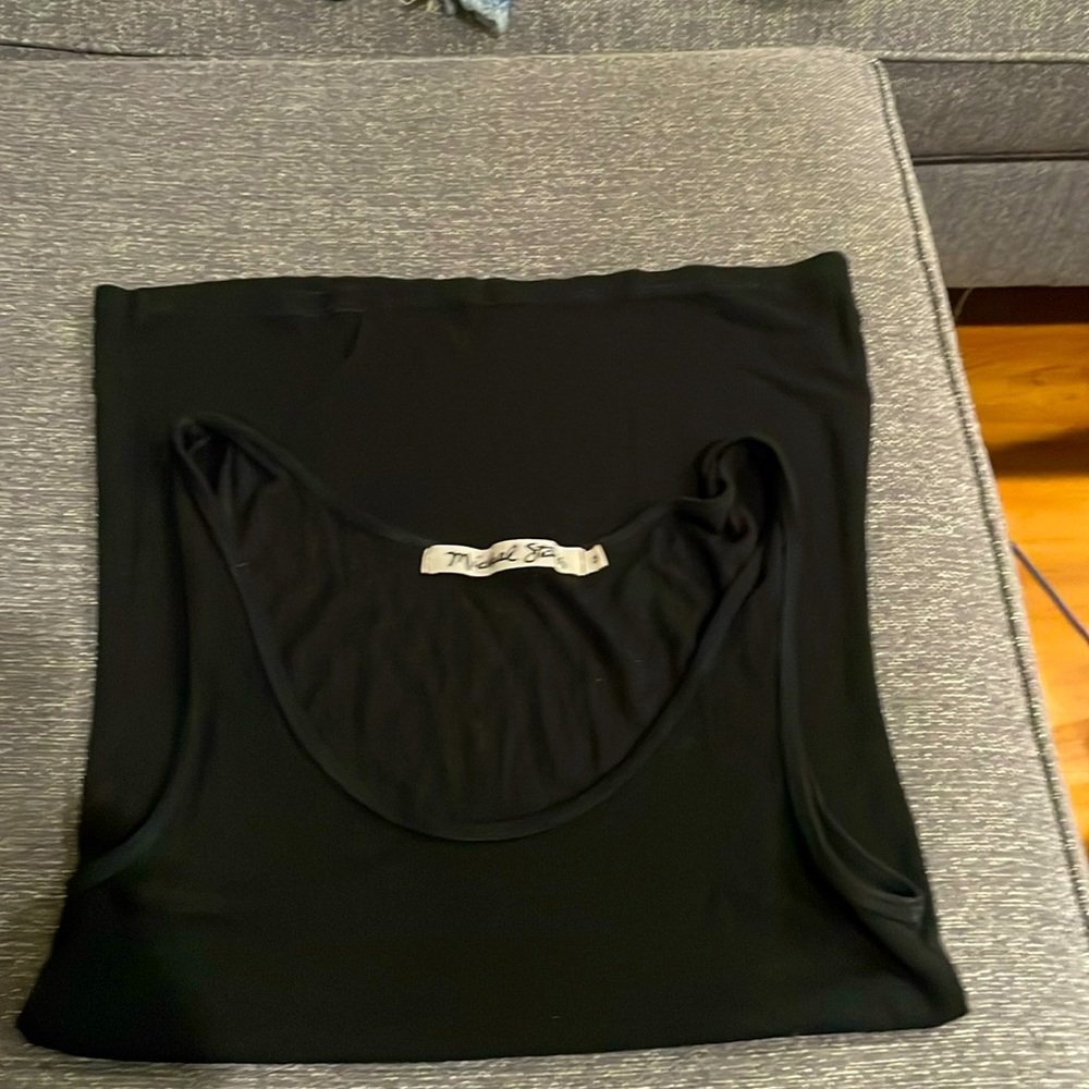 Michael Stars black tank - one size